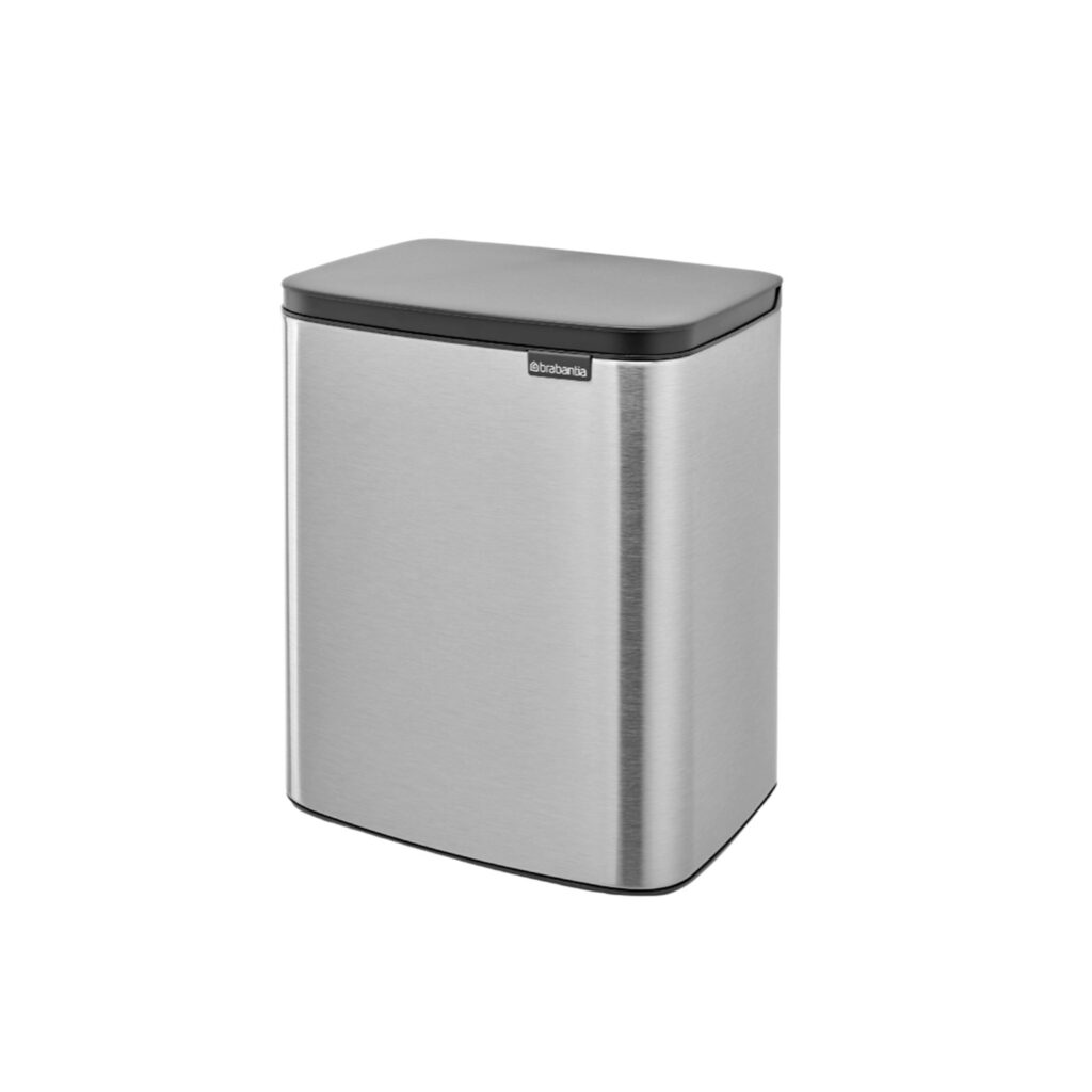 Brabantia Bo Waste Bin 12L - Matt Steel FPP